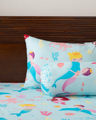 Kids Bolster Cover - Baby Blue