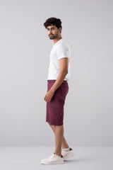 Regular Fit Solid Shorts
