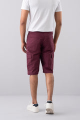 Regular Fit Solid Shorts
