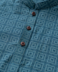 Regular Fit Printed Panjabi