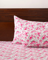 Bolster Cover - Rose Pink