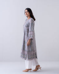 Smart Fit Printed Two-Piece Formal Ethnic Set