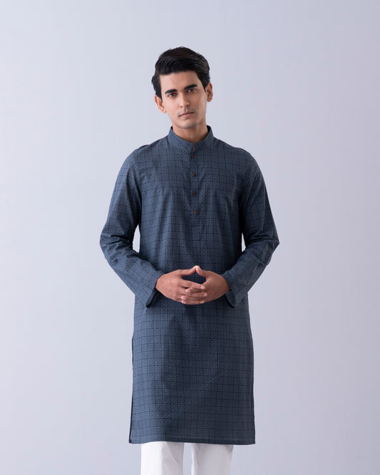 Regular Fit Printed Panjabi