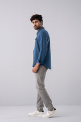Regular Fit Solid Chinos