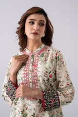 Smart Fit Digital Printed Three-Piece Lawn with Chiffon Dupatta