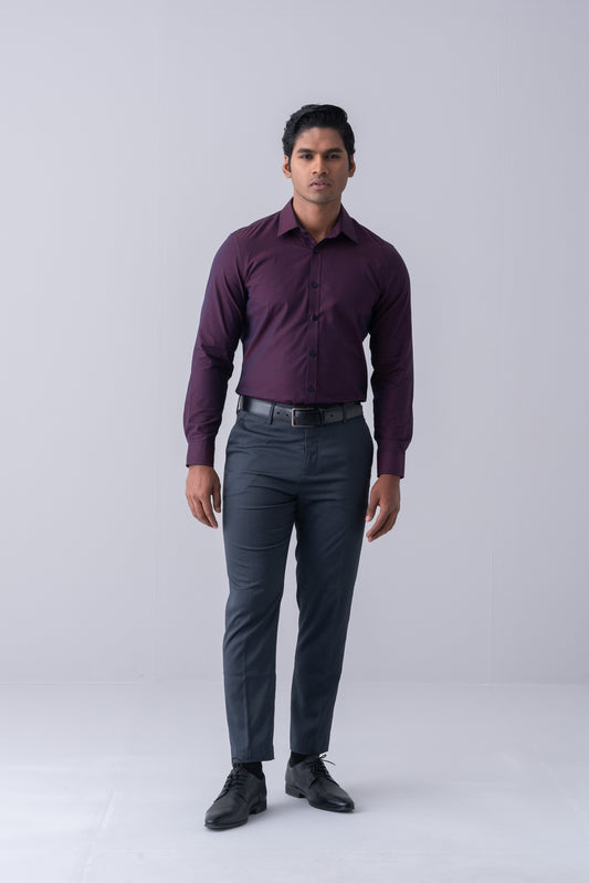 Slim Fit Dobby Templeton Formal Shirt