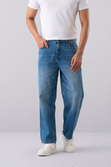 Baggy Fit Blue Jeans