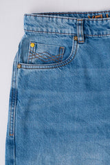 Baggy Fit Blue Jeans