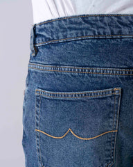 Straight Fit Blue Jeans