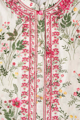 Smart Fit Digital Printed Three-Piece Lawn with Chiffon Dupatta