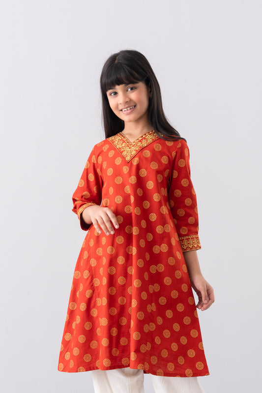 Princess Ethnic Top (2-4 Years)
