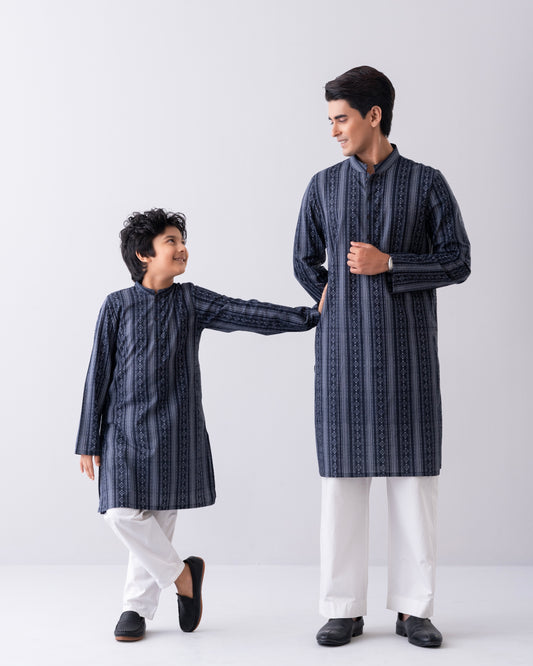 Regular Fit Printed Panjabi