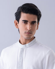 Regular Fit Embroidered Semi-Formal Panjabi