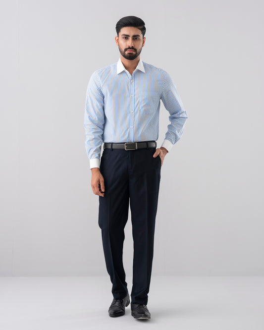 Regular Fit Bengal Stripe Templeton Formal Shirt