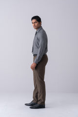 Regular Fit Jacquard Templeton Formal Shirt
