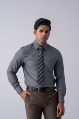 Regular Fit Jacquard Templeton Formal Shirt