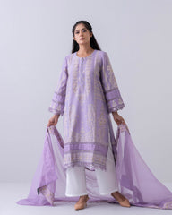 Smart Fit Printed Two-Piece Formal Ethnic Set