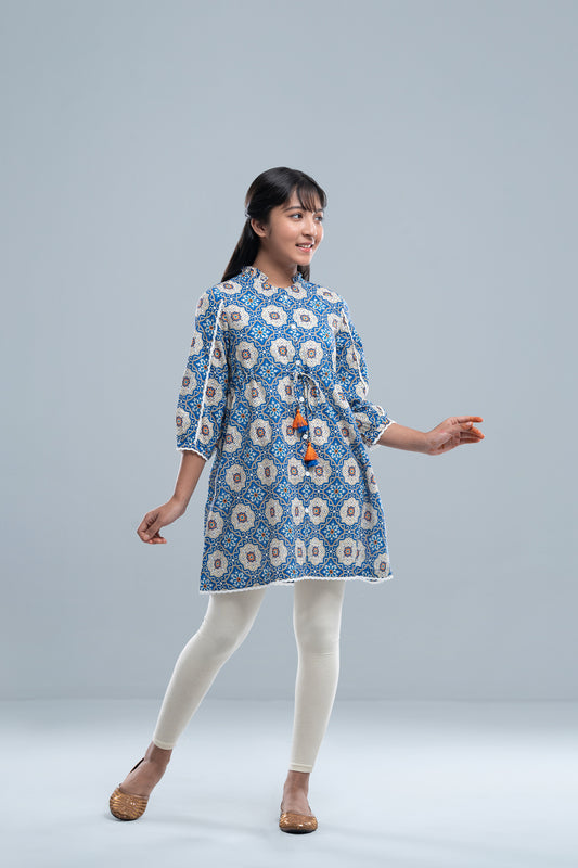 Junior Girls' Ethnic Top (10-14 Years)