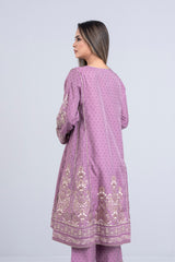 Ready-to-Wear Embroidered Three-Piece Formal Ethnic Set with Silk Dupatta