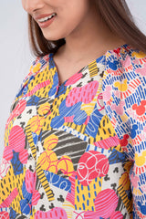 Digital Printed Viscose Ethnic Kurti