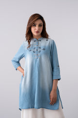 Smart Fit Denim Ethnic Kurti