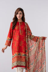 Smart Fit Digital Printed Two-Piece Lawn