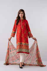 Smart Fit Digital Printed Two-Piece Lawn