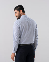 Slim Fit Dobby Textured Formal Shirt