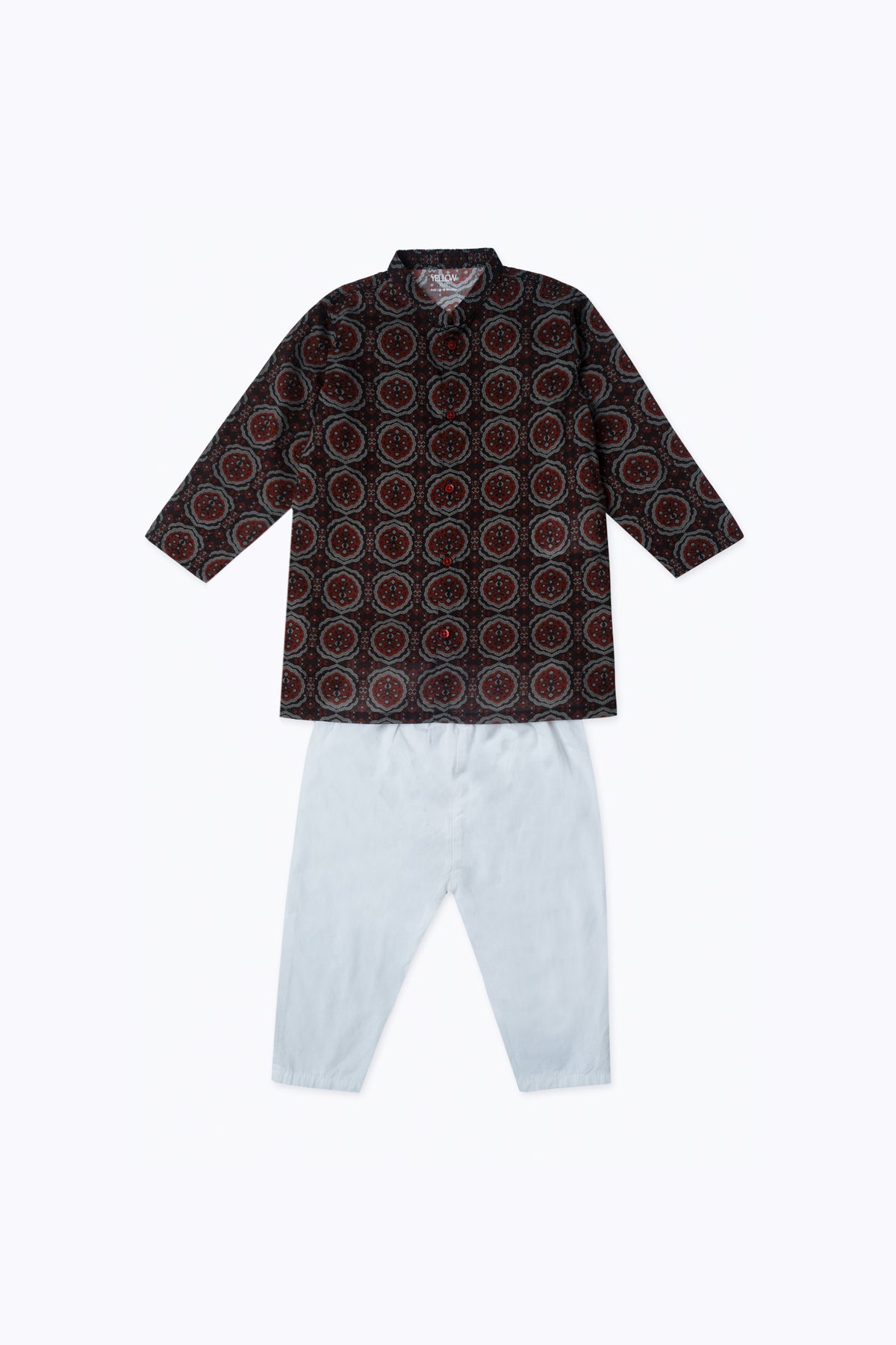 Newborn Boys' Panjabi Set (0-6 Months)