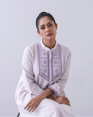 Relaxed Fit Embroidered Ethnic Kurti