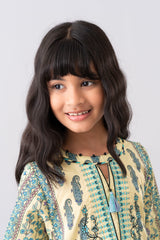 Relaxed Fit Printed Three-Piece Princess Lawn with Chiffon Dupatta (6-8 Years)