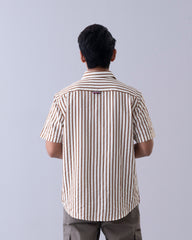 Regular Fit Striped Casual Shirt