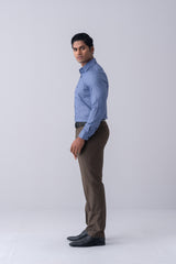 Slim Fit Houndstooth Templeton Formal Shirt