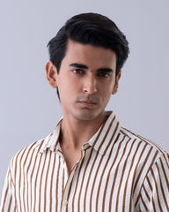 Regular Fit Striped Casual Shirt