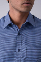 Slim Fit Houndstooth Templeton Formal Shirt