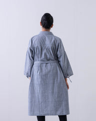 Shirt Collar Long Dress