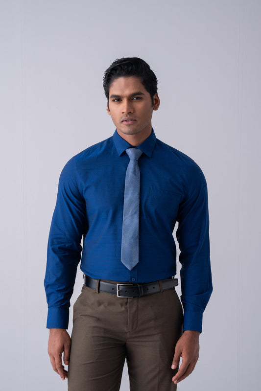 Regular Fit Dobby Templeton Formal Shirt