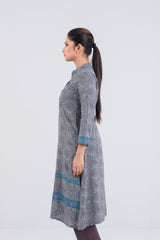 Long-Length Viscose Ethnic Kurta - One Piece