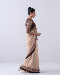 Digital Printed Cotton Saree