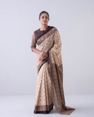 Digital Printed Cotton Saree