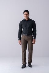 Regular Fit Sateen Weave Formal Shirt