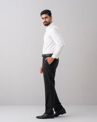 Slim Fit Dobby Textured Templeton Formal Shirt