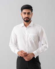 Slim Fit Dobby Textured Templeton Formal Shirt