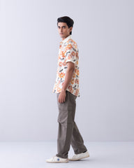 Relaxed Fit Floral Casual Shirt