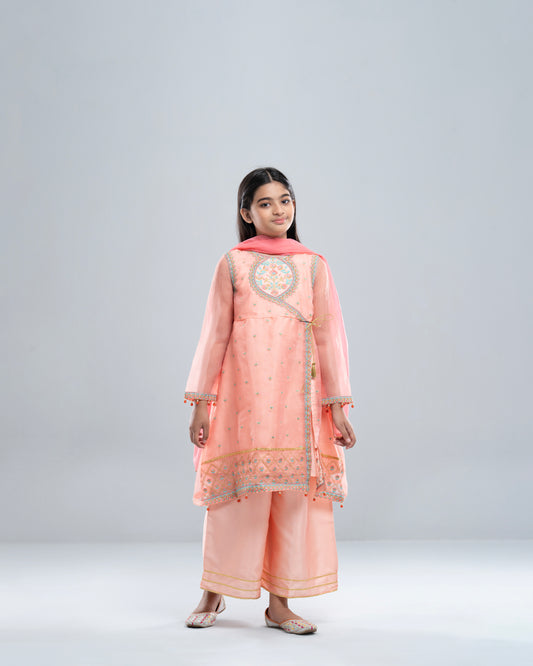 Princess Ethnic Partywear Set (6-8 Years)