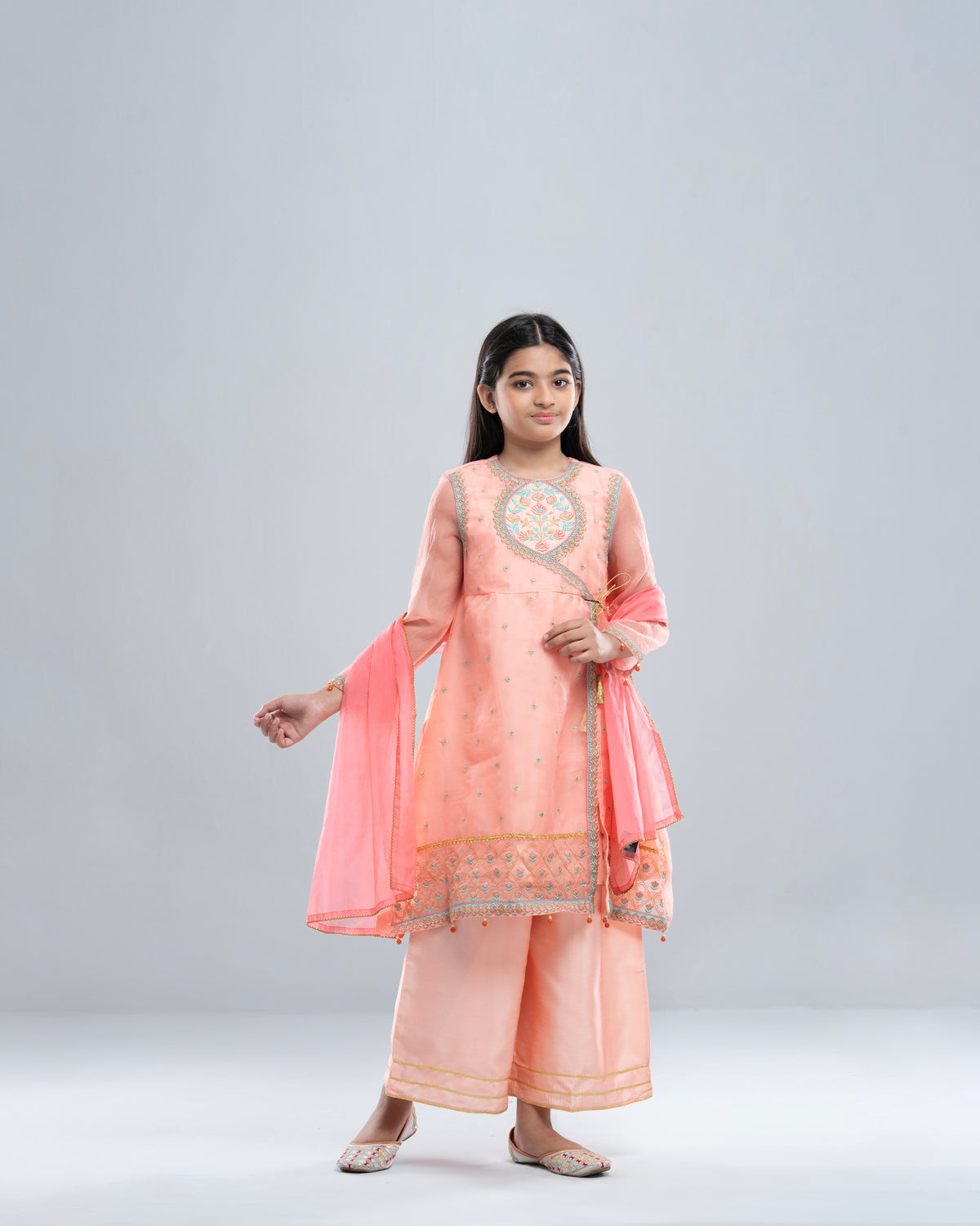Princess Ethnic Partywear Set (6-8 Years)