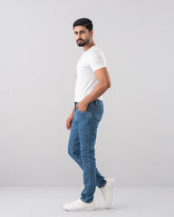 Slim Fit Blue Jeans