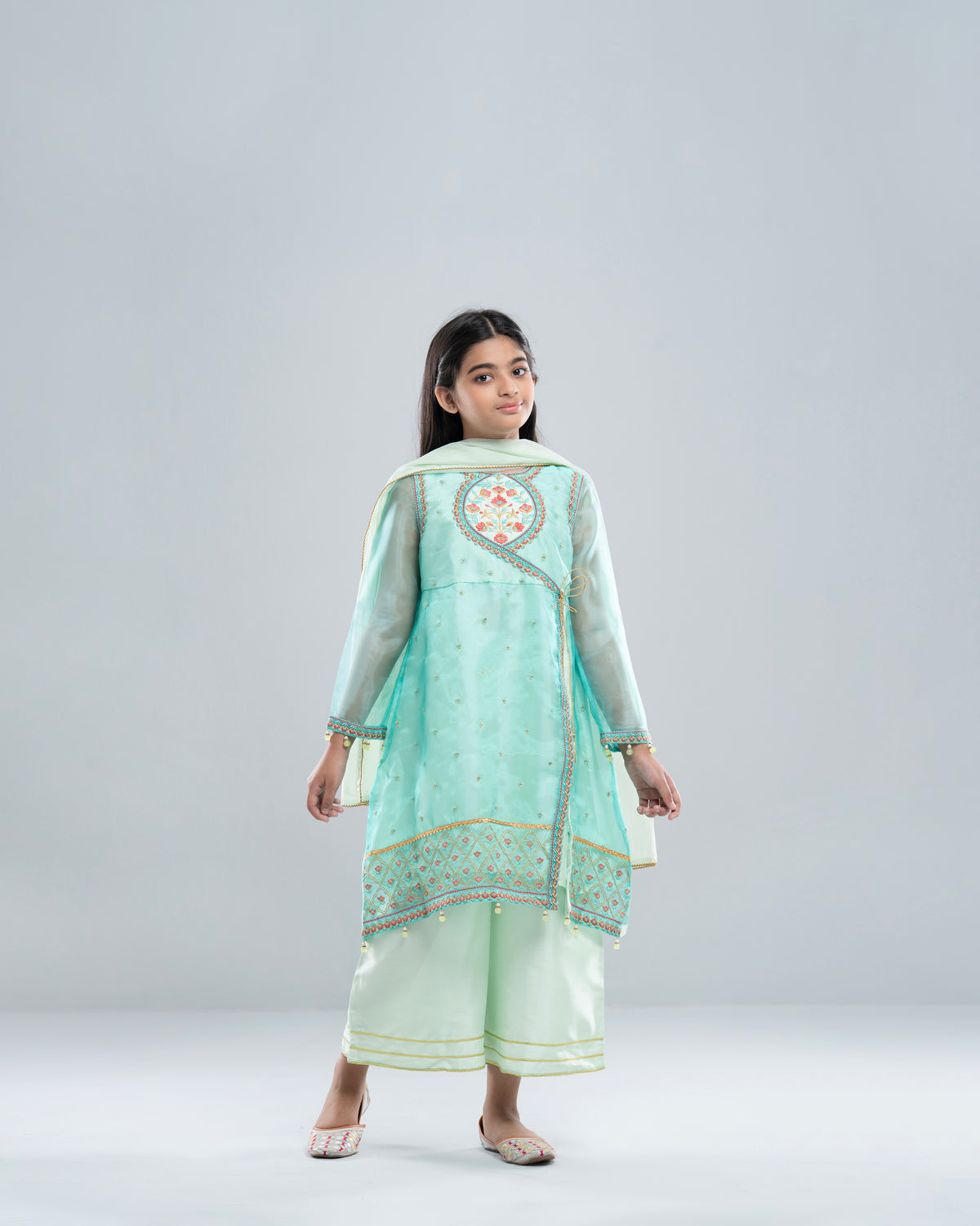 Princess Ethnic Partywear Set (6-8 Years)