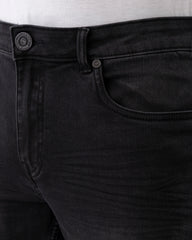 Carrot Fit Black Jeans