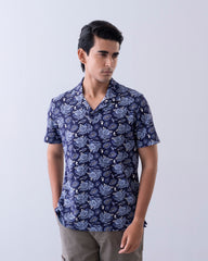 Relaxed Fit Printed Polo Shirt